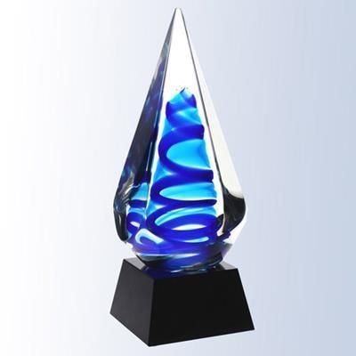 Picture of BLUE OCEAN SPIRAL AWARD.