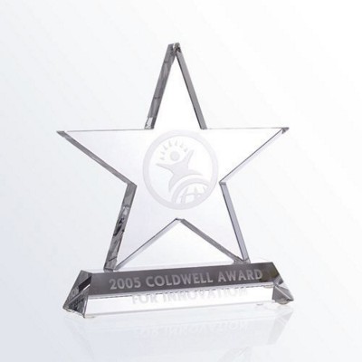 Picture of OPTICAL CRYSTAL GLASS MOTIVATION STAR AWARD