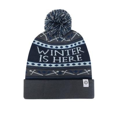 Picture of ACRYLIC PULL UP BEANIE with Bobble