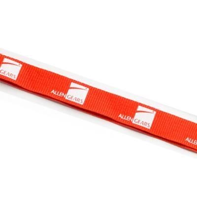 Picture of FLAT POLYESTER LANYARD.