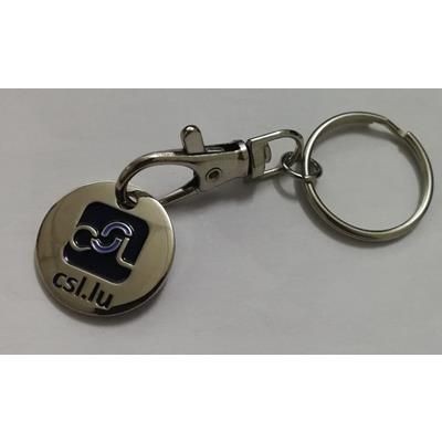 Picture of TROLLEY COIN KEYRING