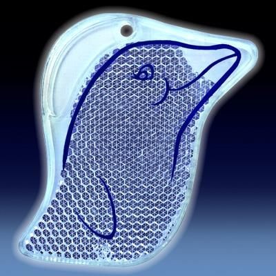 Picture of SAFETY REFLECTOR BIRD OR DOLPHIN SHAPE.