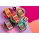 Picture of INDIAN SPICE TIN with Silk Sari Wrap