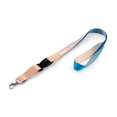 ECO (RPET) DYE-SUBLIMATED LANYARD + BUCKLE.