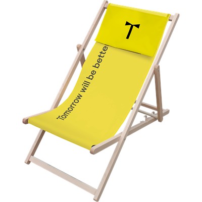Picture of DYE-SUBLIMATED DECK CHAIR 3-IN-1, WATERPROOF