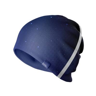 Picture of DYE-SUBLIMATED BEANIE HAT with Reflective Strap