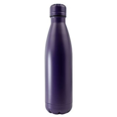 Picture of THERMAL INSULATED DRINK BOTTLE - 500ML in Purple.