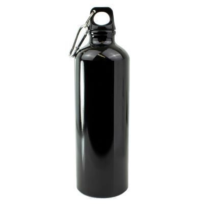 Picture of SPORTS WATER BOTTLE ALUMINIUM 750ML in Black