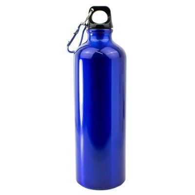 Picture of SPORTS WATER BOTTLE ALUMINIUM 750ML in Dark Blue.