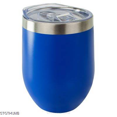 Picture of THERMAL INSULATED TUMBLER 340ML in Dark Blue.