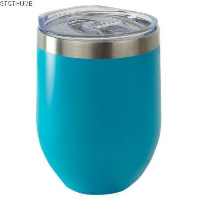 Picture of THERMAL INSULATED TUMBLER 340ML in Light Blue.