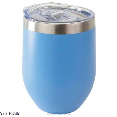 Picture of THERMAL INSULATED TUMBLER 340ML in Pastel Blue.