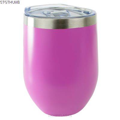 Picture of THERMAL INSULATED TUMBLER 340ML in Pink.