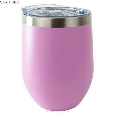Picture of THERMAL INSULATED TUMBLER 340ML in Pastel Pink.