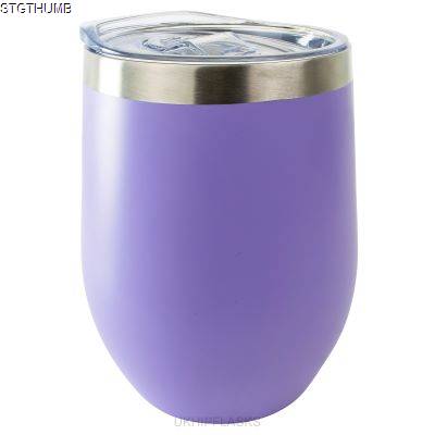 Picture of THERMAL INSULATED TUMBLER 340ML in Pastel Purple.