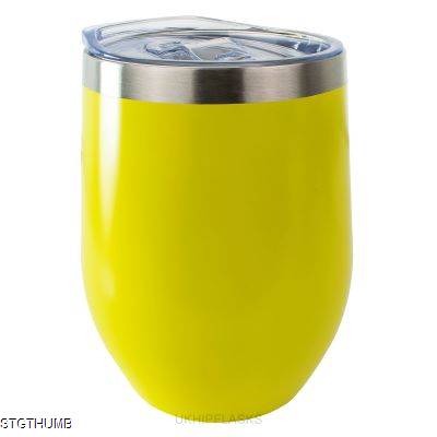 Picture of THERMAL INSULATED TUMBLER 340ML in Yellow.