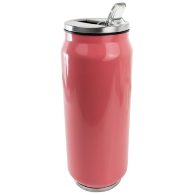 Picture of CAN STYLE BOTTLE in Pink for Hot & Cold Drink.
