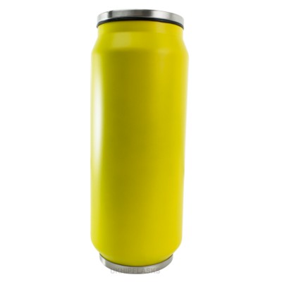 Picture of CAN STYLE BOTTLE in Yellow for Hot & Cold Drink.