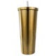 Picture of LARGE THERMAL INSULATED 750ML GOLD TUMBLER
