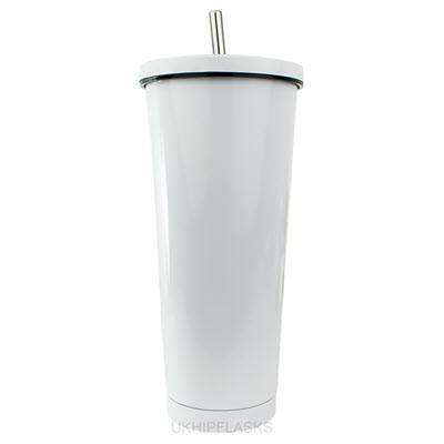 Picture of LARGE THERMAL INSULATED 750ML WHITE TUMBLER