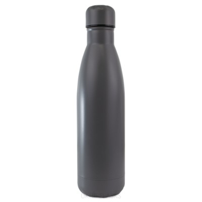 Picture of DARK GREY 500ML STEEL THERMAL INSULATED BOTTLE