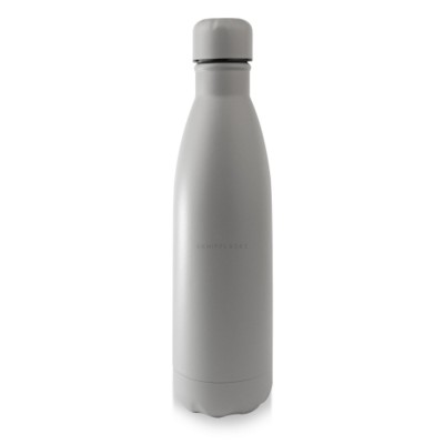 Picture of PALE GREY 500ML STEEL THERMAL INSULATED BOTTLE