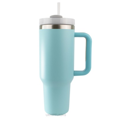 Picture of AQUA GREEN 40OZ LARGE THERMAL INSULATED 2ND GEN TUMBLER