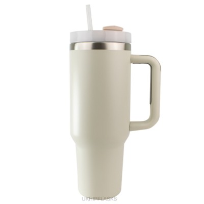 Picture of CREAM GREY 40OZ LARGE THERMAL INSULATED 2ND GEN TUMBLER