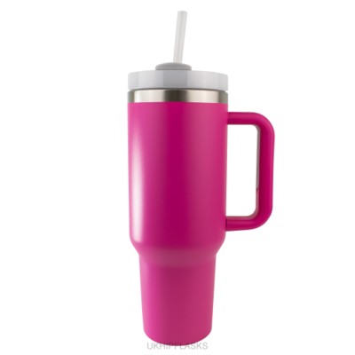 Picture of HOT PINK 40OZ LARGE THERMAL INSULATED 2ND GEN TUMBLER