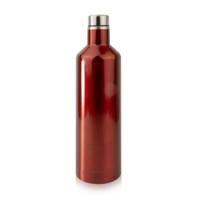 Picture of RED 500ML THERMAL INSULATED STEEL WINE BOTTLE