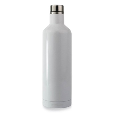 Picture of WHITE 500ML THERMAL INSULATED STEEL WINE BOTTLE