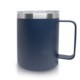 Picture of DARK BLUE THERMAL INSULATED 350ML STEEL TUMBLER with Secure Rotating Lid