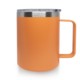 Picture of ORANGE THERMAL INSULATED 350ML STEEL TUMBLER with Secure Rotating Lid