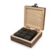 Picture of BLACK BASALT WHISKY & GIN STONES WOOD BOX SET
