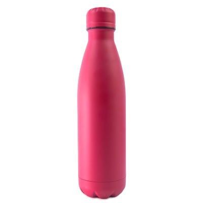 Picture of THERMAL INSULATED DRINK BOTTLE - 500ML in Dark Pink.