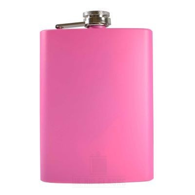 Picture of 8OZ HIP FLASK in Matt Pink