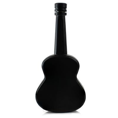 Picture of 5OZ GUITAR HIP FLASK in Matte Black.