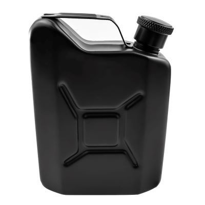 Picture of JERRY CAN HIP FLASK 5OZ in Black.