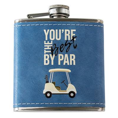 Picture of LUXURY HIP FLASK GIFT SET in Blue