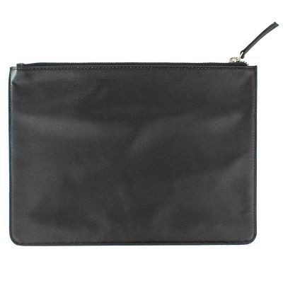 Picture of ZIP PU LEATHER LARGE PURSE in Black
