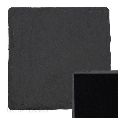 Picture of SQUARE SLATE COASTER - with Black Felt Back
