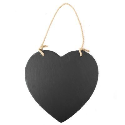 Picture of SLATE NOTICE BOARD - HEART SHAPE