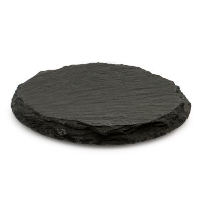 Picture of NATURAL EDGE ROUND SLATE FRIDGE MAGNET