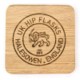 Picture of SQUARE OAK WOOD COASTER