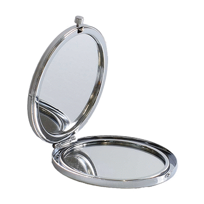 Picture of COMPACT MIRROR in Silver.