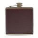 Picture of 6OZ LEATHER HIP FLASK in Tan