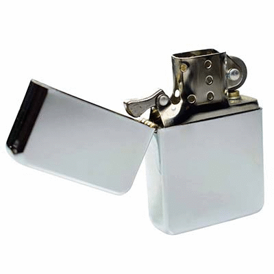 Picture of STEEL STAR LIGHTER in Silver Chrome