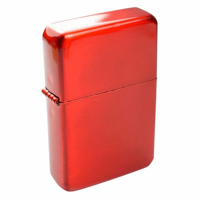 Picture of STEEL STAR LIGHTER in Red