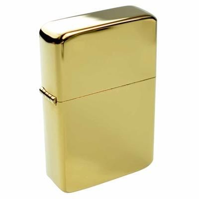 Picture of BRASS STAR LIGHTER in Gold
