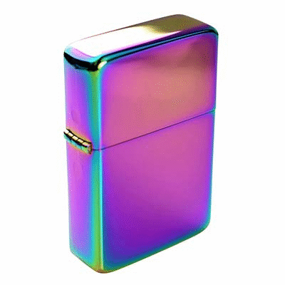 Picture of BRASS STAR LIGHTER in Rainbow